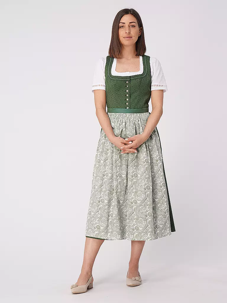 Wenger Dirndl Allover-Druck cheapest Casual-Look